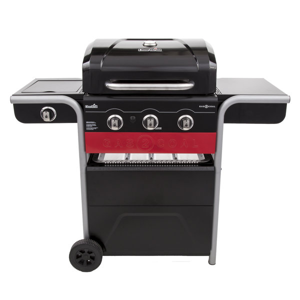 CharBroil Gas2Coal® Hybrid Grill 3 Burner Gas & Coal Barbecue Grill